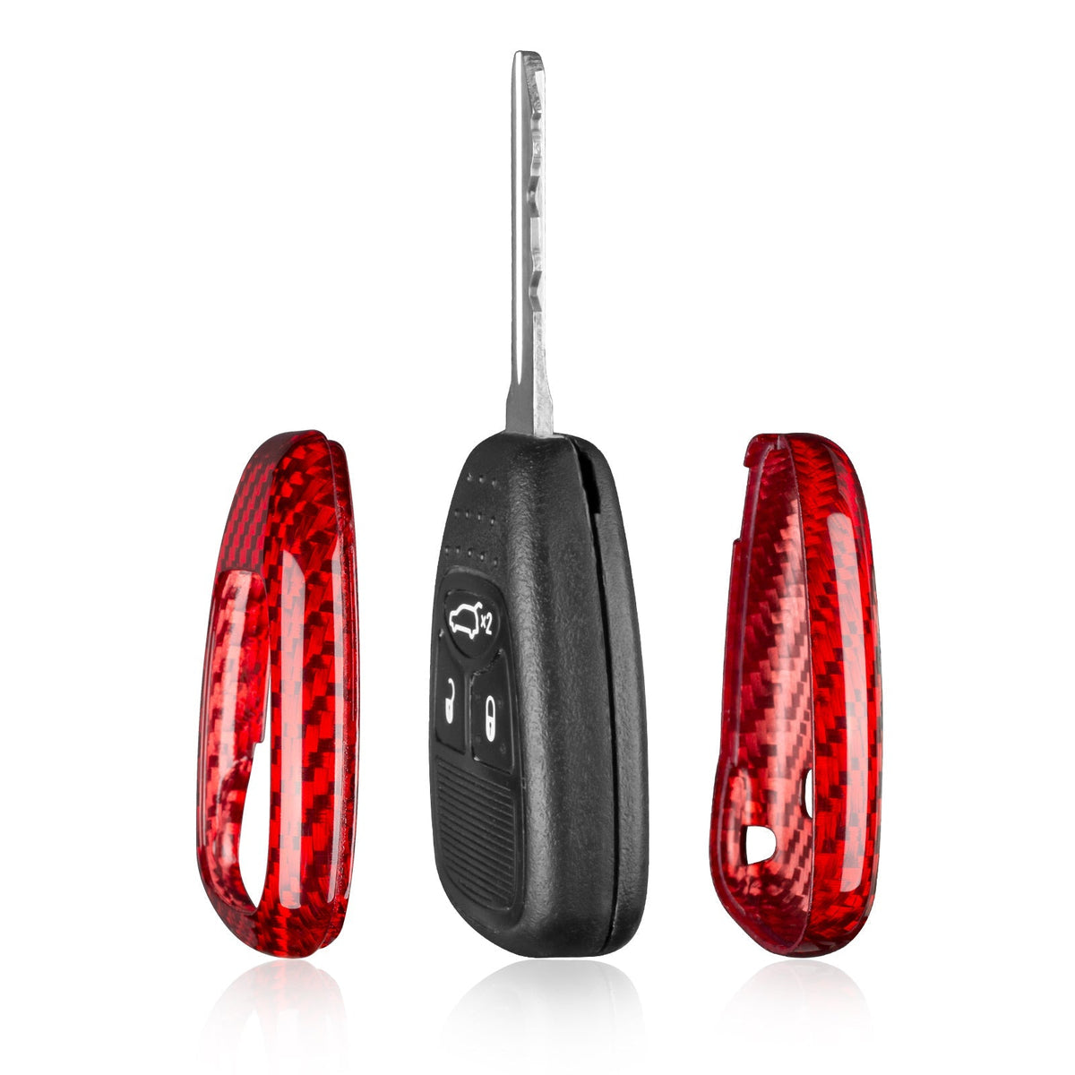 Vero Motorsport Dodge Avenger Charger carbon fibre key cover front view
