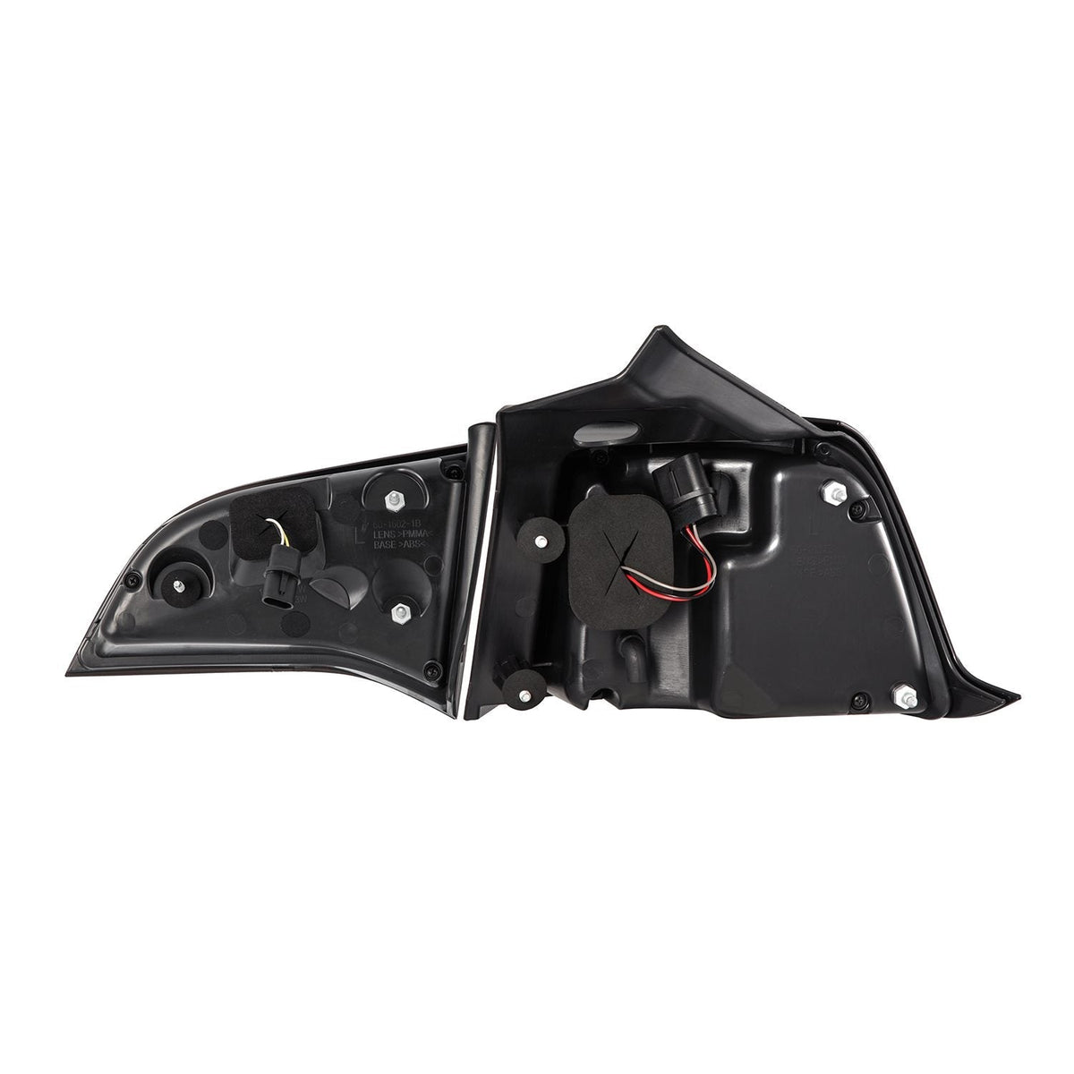 AlphaRex 17-23 Tesla Model 3 / 20-24 Model Y (Without Stock Amber Turn Signal) PRO-Series LED Tail Lights Red Smoke