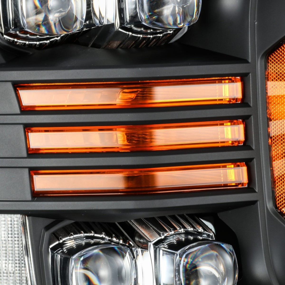 AlphaRex 18-20 Ford F150 NOVA-Series LED Projector Headlights Black