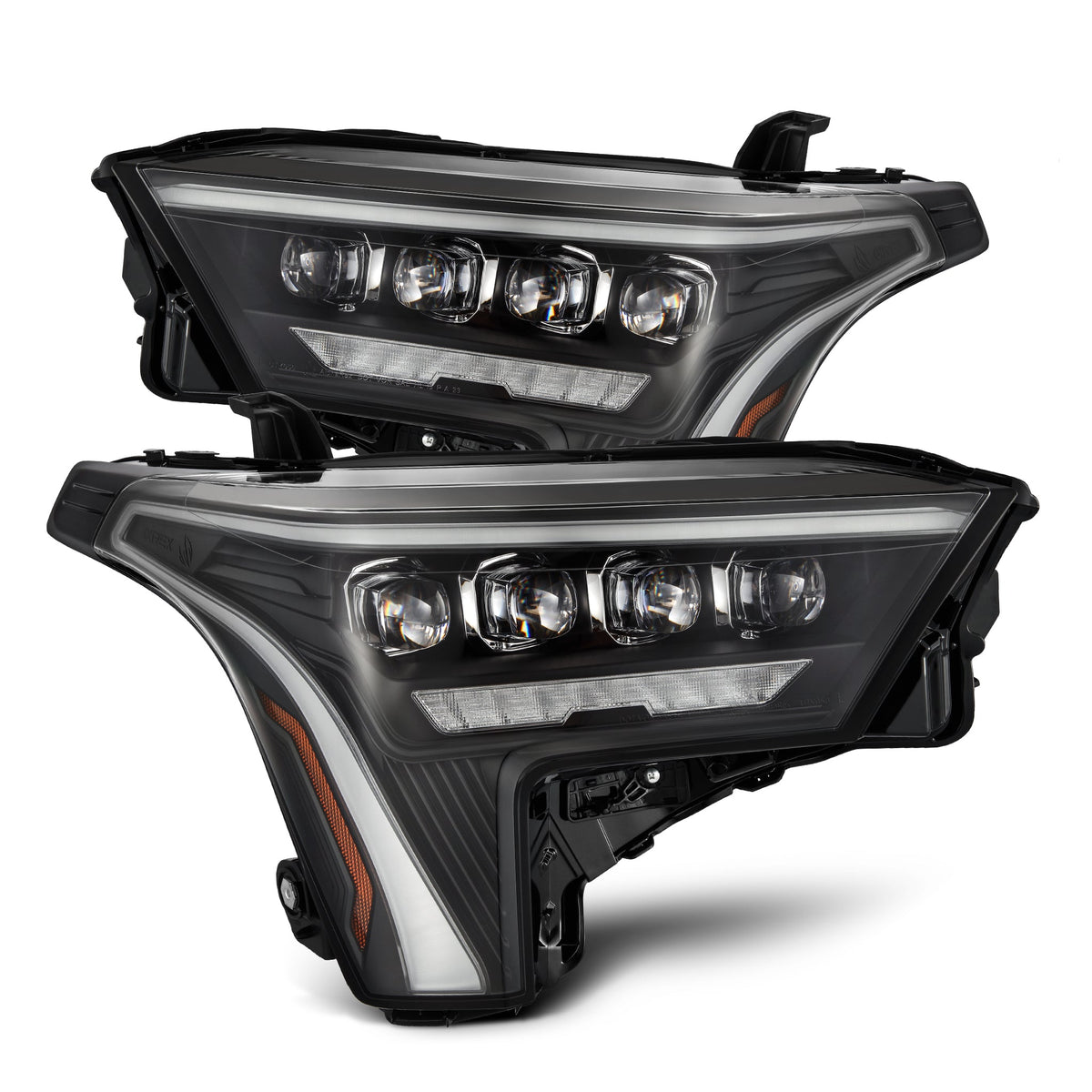 AlphaRex 22-26 Toyota Tundra/Sequoia NOVA-Series LED Projector Headlights Black