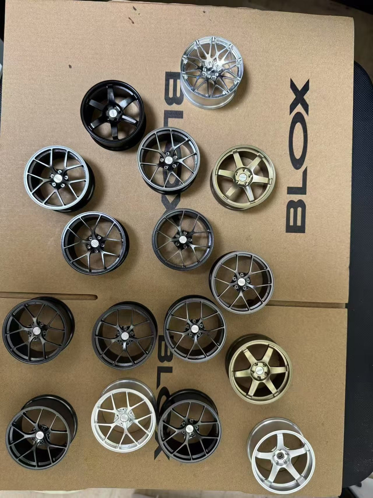WheelWork Customs miniature wheel and brake air freshener, detail view