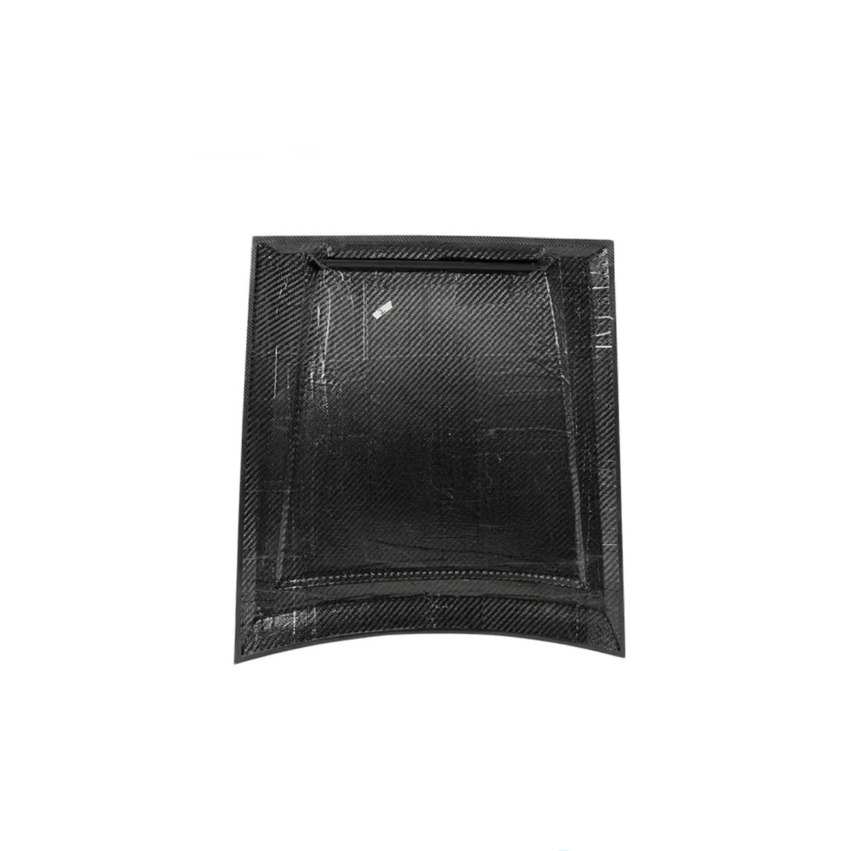 Vero Motorsport Land Rover Defender dry carbon fibre bonnet cover, fitted view