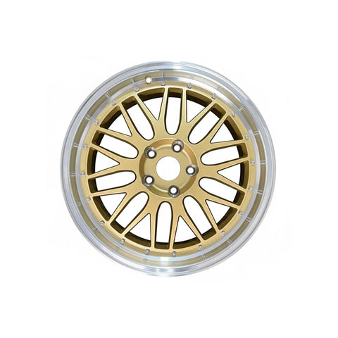 WWC 3S215 | Deep-Dish Split-Spoke Flow-Form Wheel – Bronze Machine Lip