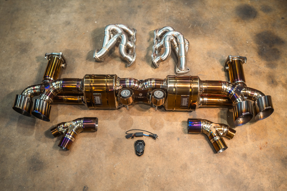 Valvetronic Designs Valvetronic Valved Race Exhaust System for Porsche 911 Turbo 991.1 / 991.2