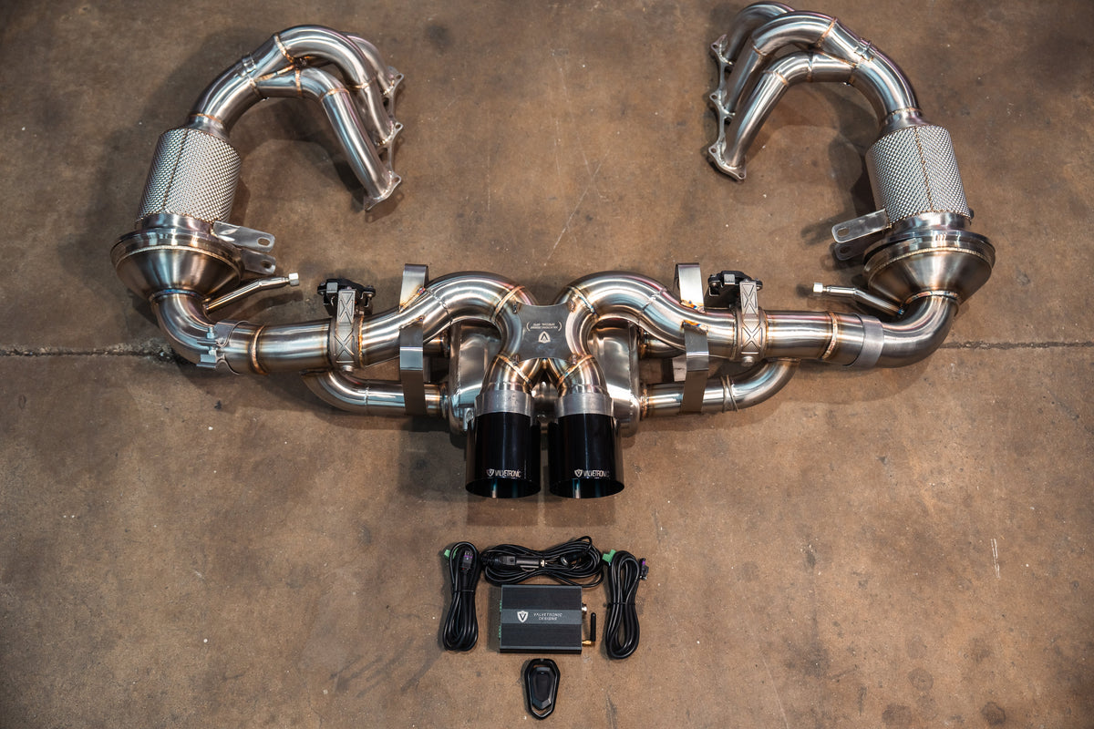 Valvetronic Designs Valvetronic Valved Sport Exhaust System for Porsche 992 GT3/RS