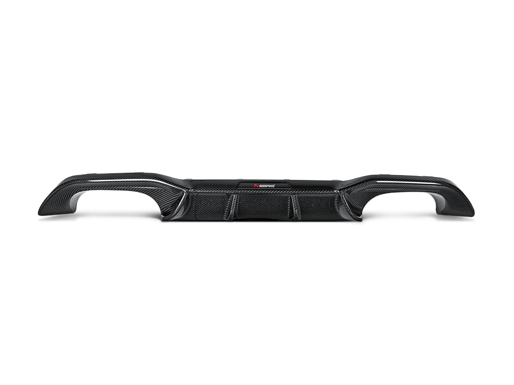Akrapovic Rear Carbon Fibre Diffuser - Gloss for M2 (F87)