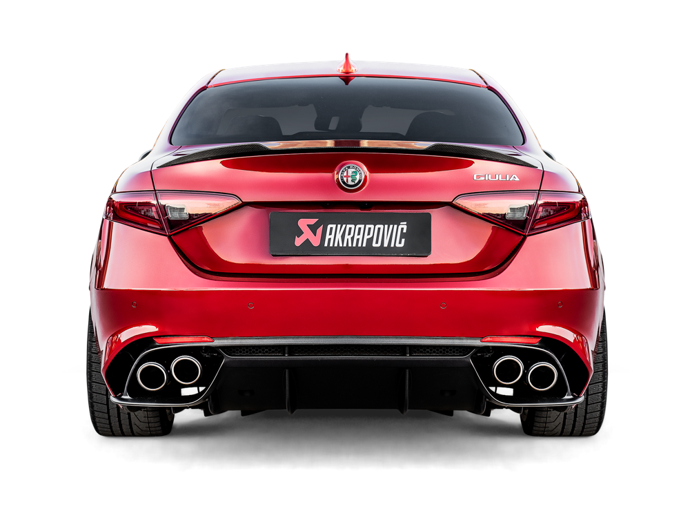 Akrapovic Exhaust System for Alfa Romeo Giulia Quadrifoglio