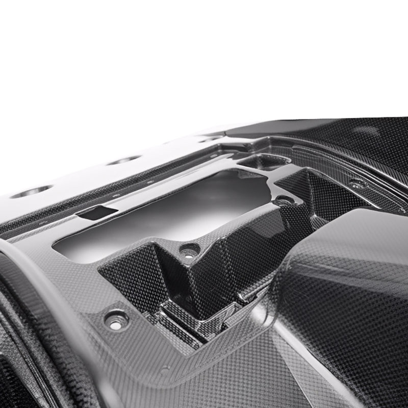 Vero Motorsport Ferrari 488 GTB Spider carbon fibre rear diffuser, angle view