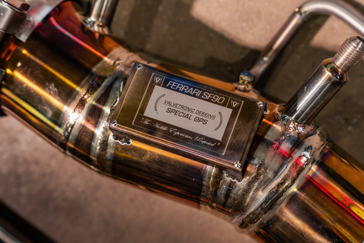 Valvetronic Designs Ferrari SF90 RACE F1 Exhaust System