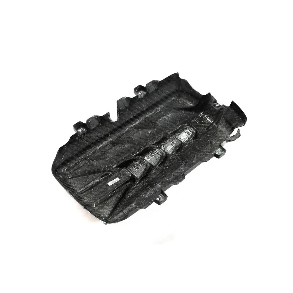 Vero Motorsport Chevrolet Corvette C8 dry carbon fibre engine cover, close-up detail