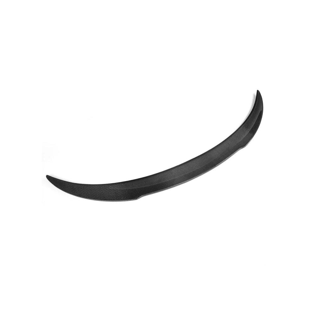 Vero Motorsport Mercedes-Benz W205 C-Class FD carbon fibre rear spoiler, close-up