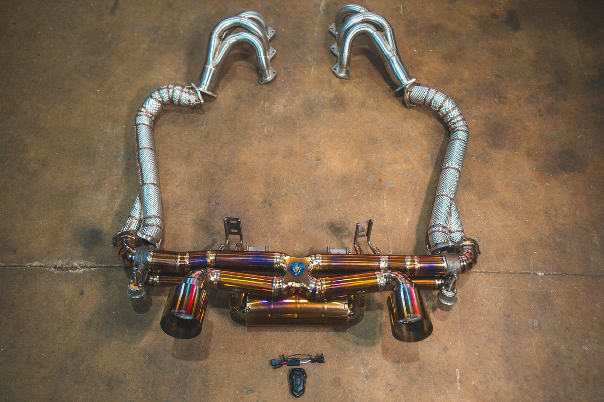 Valvetronic Designs Valvetronic Valved Sport Exhaust System for Porsche 718 GT4 / Boxster Spyder