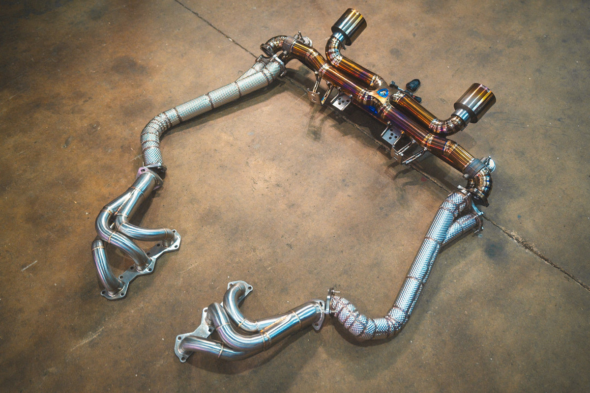 Valvetronic Designs Valvetronic Valved Sport Exhaust System for Porsche 718 GT4 / Boxster Spyder