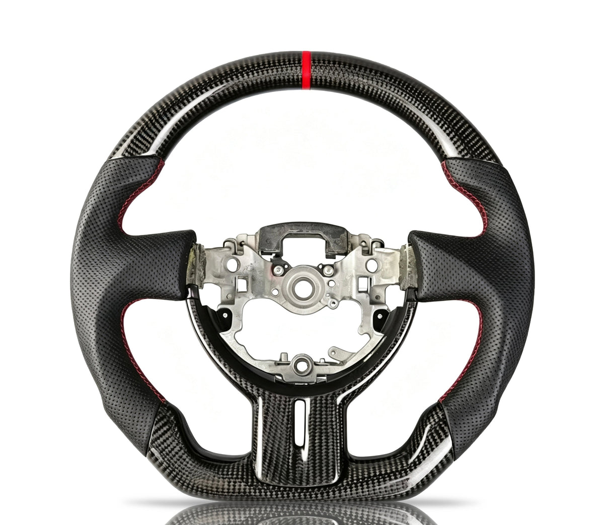 Vero Motorsport Toyota GT86 carbon fibre perforated leather steering wheel Design 01