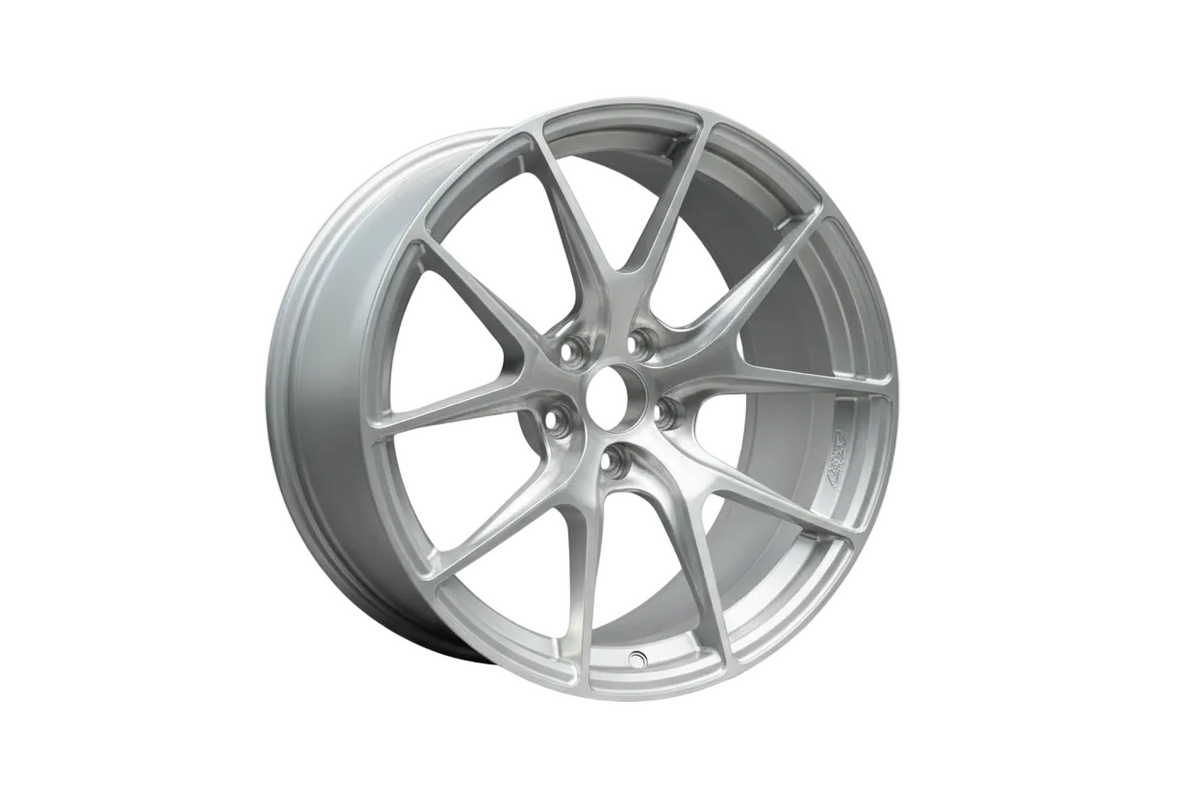 WheelWork Customs VS5R 5-spoke forged performance wheels, side profile view