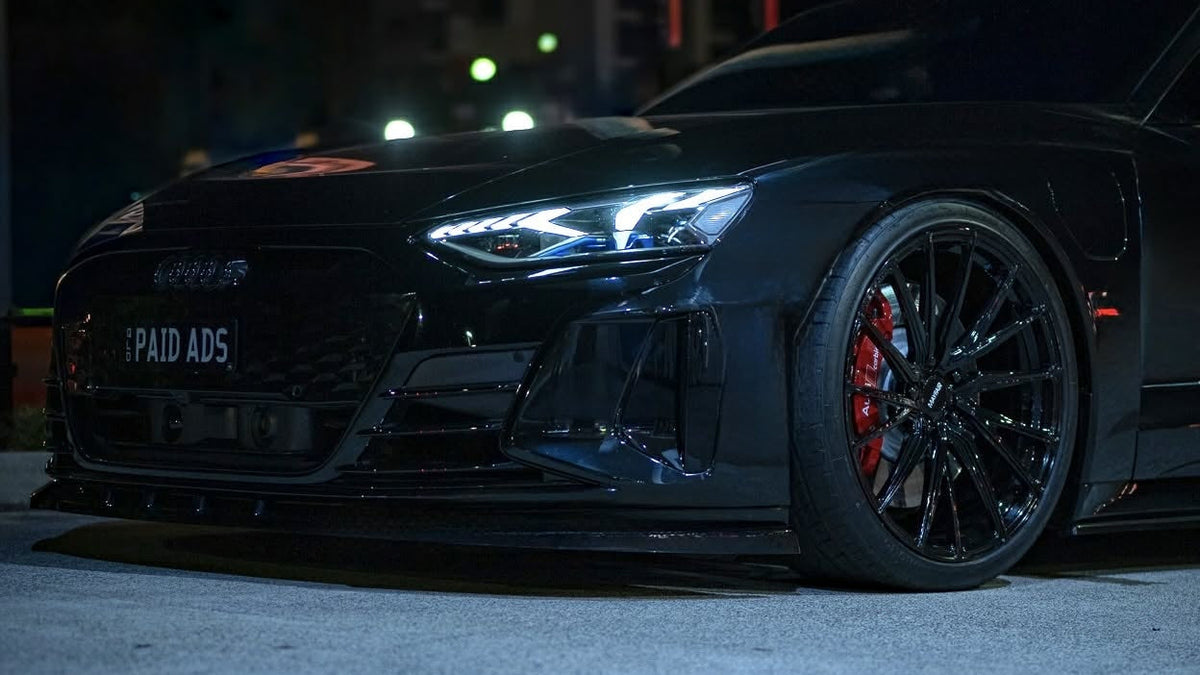 WheelWork Customs VX410R custom forged wheels, spoke detail