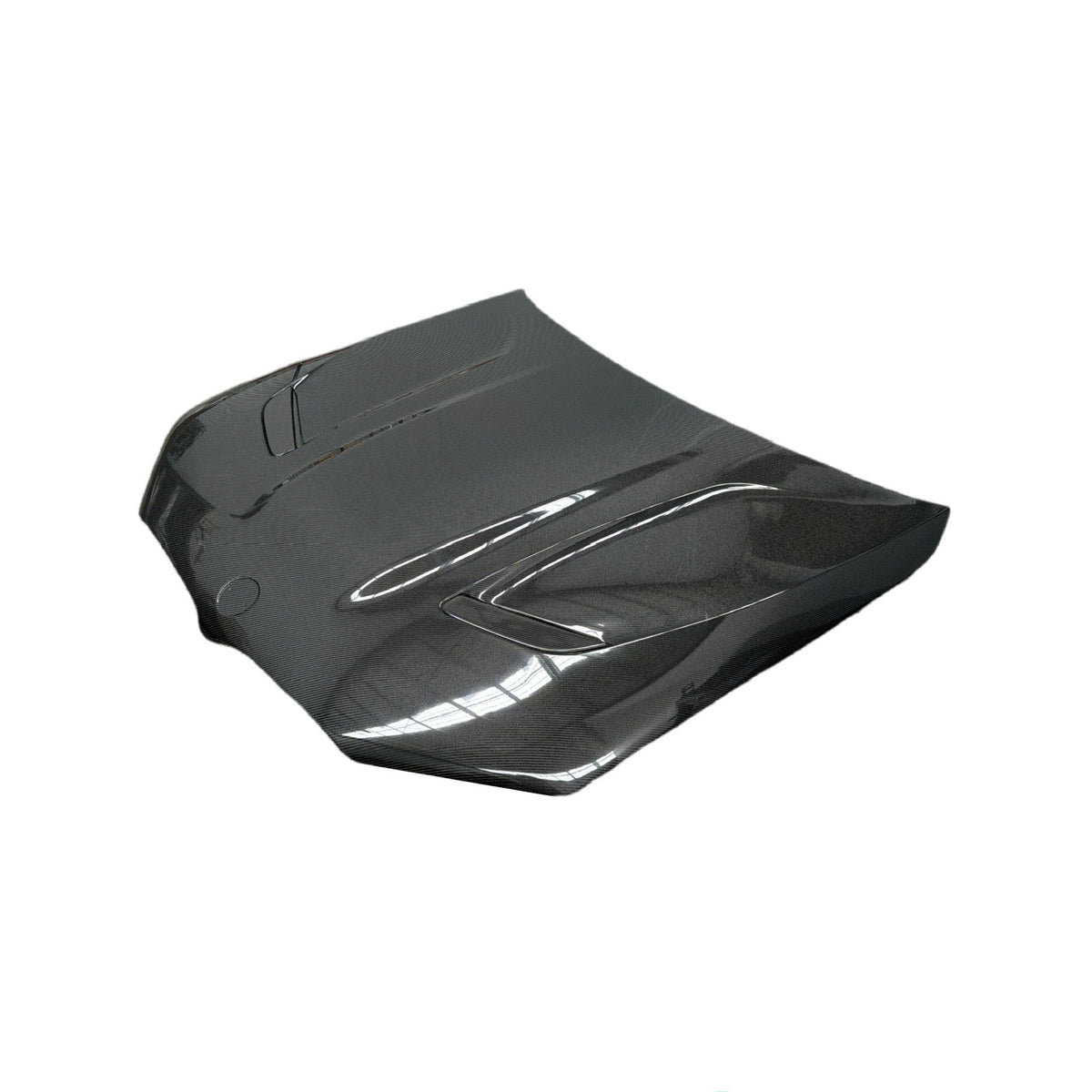 Vero Motorsport BMW 5 Series F90 G30 G31 CS style carbon fibre bonnet 2017-2023 close-up detail