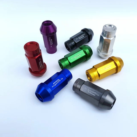 Custom Forged Closed end forged extended racing lug nuts