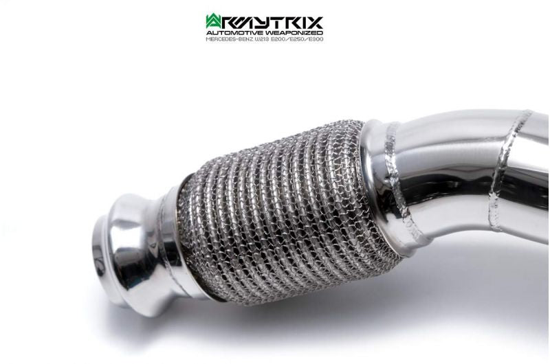Armytrix Stainless Steel Valvetronic Cat Back Exhaust System Mercedes E200/E250/E300 W213 Saloon/Estate 16+