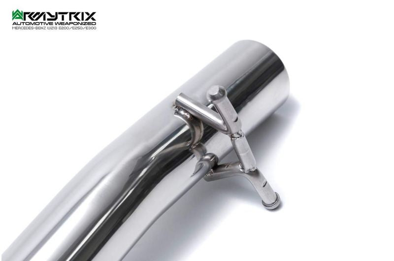 Armytrix Stainless Steel Valvetronic Cat Back Exhaust System Mercedes E200/E250/E300 W213 Saloon/Estate 16+