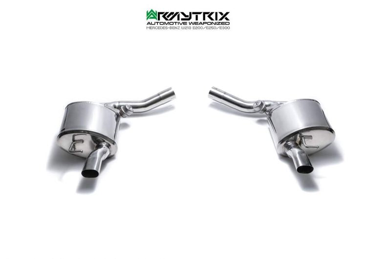 Armytrix Stainless Steel Valvetronic Cat Back Exhaust System Mercedes E200/E250/E300 W213 Saloon/Estate 16+