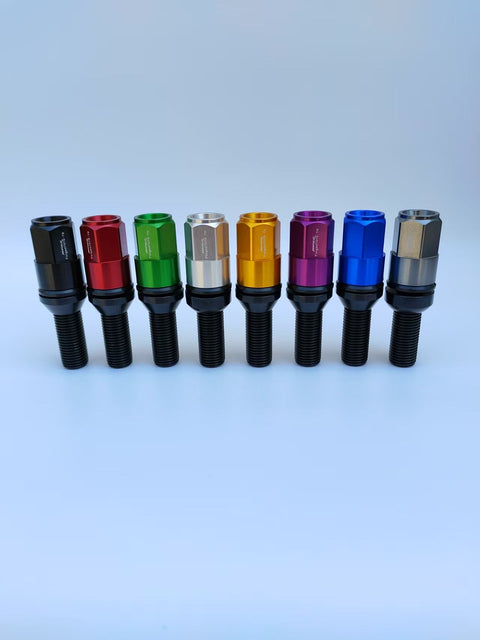 Custom Forged Open end forged extended racing lug nuts