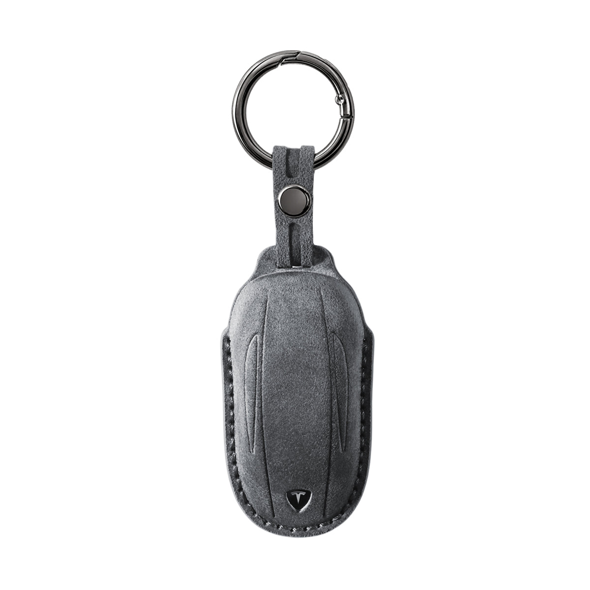 Vero Motorsport Tesla Alcantara key cover Type B X close-up detail