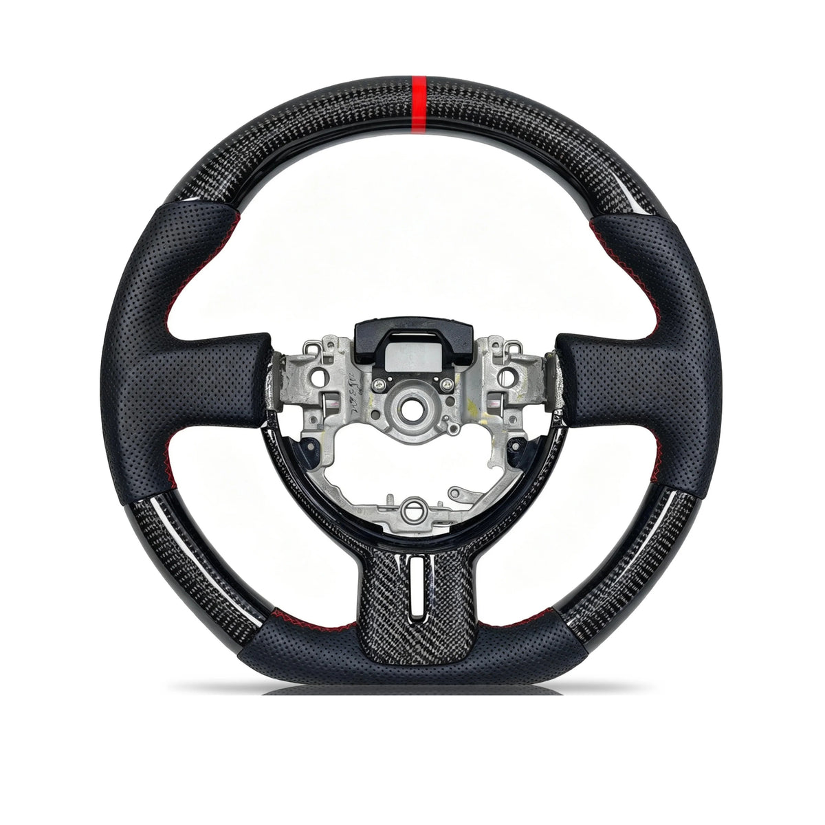 Vero Motorsport Toyota GT86 carbon fibre perforated leather steering wheel Design 02