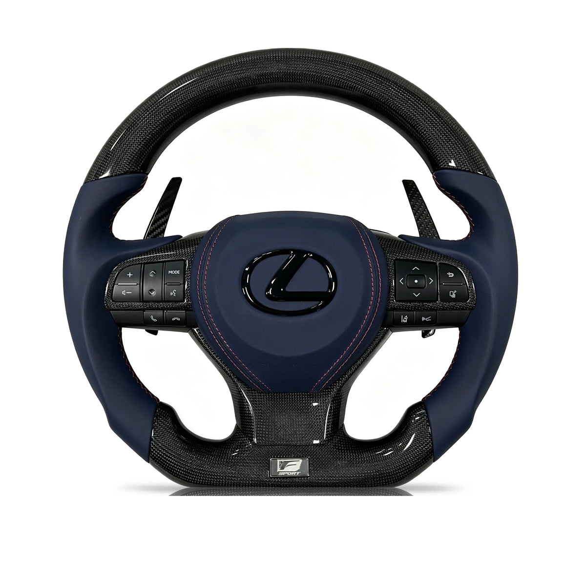 Vero Motorsport Lexus carbon fibre smooth leather steering wheel
