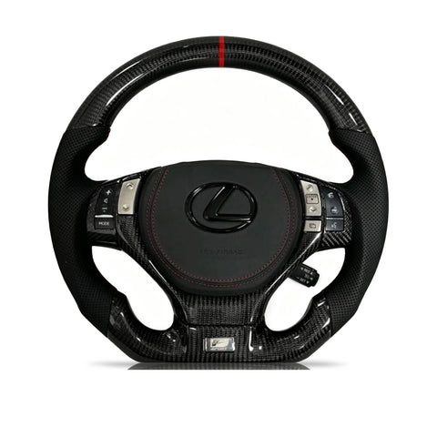 Lexus Carbon Fibre & Perforated Leather Steering Wheel X