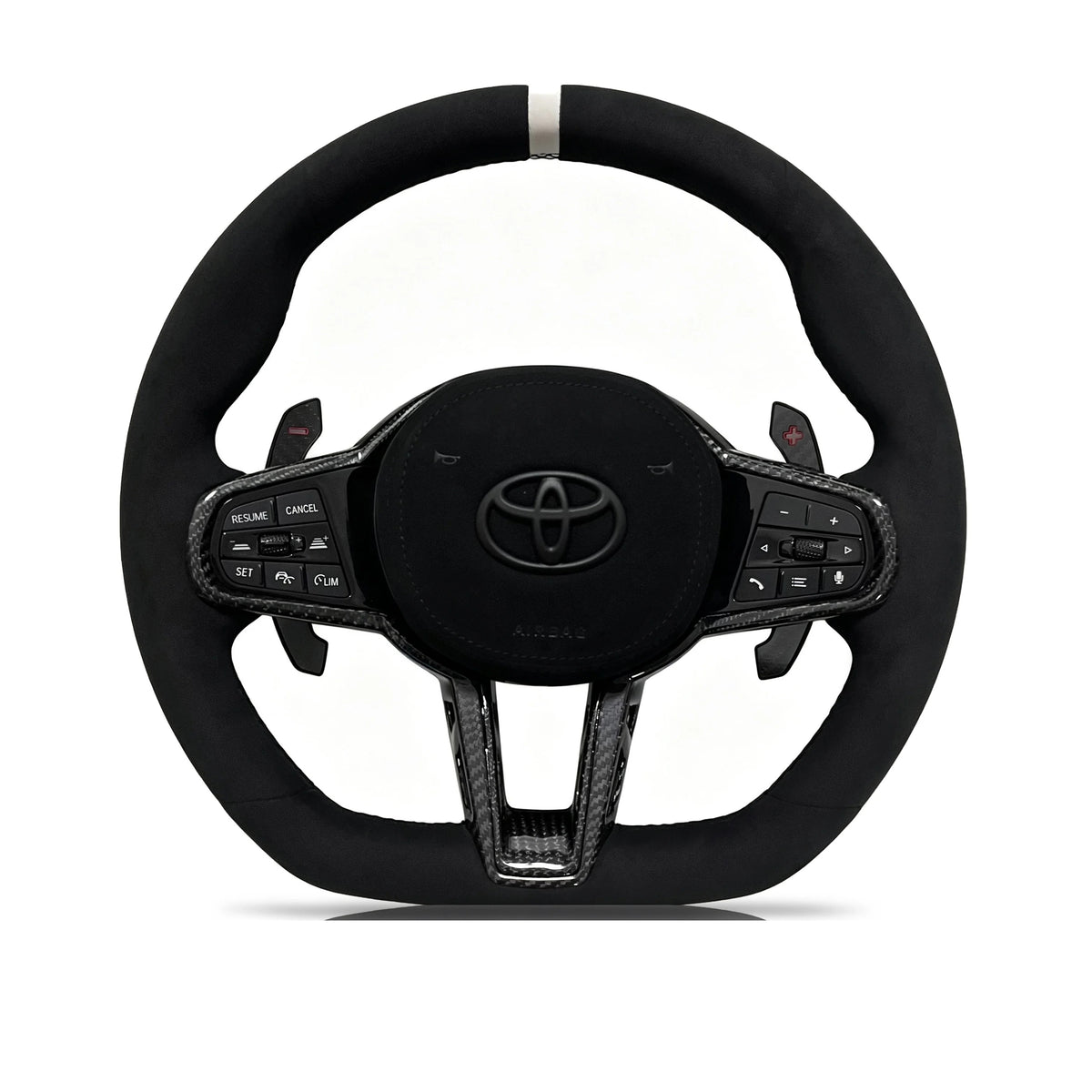 Vero Motorsport Toyota GR Supra Alcantara steering wheel Design 15